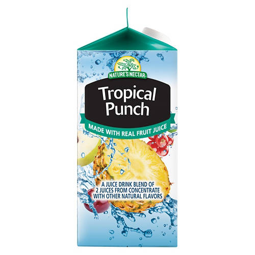 Nature's Nectar Tropical Punch Juice, 59 fl oz